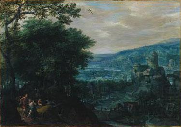 Landscape with Venus and Adonis, Gillis van Coninxloo